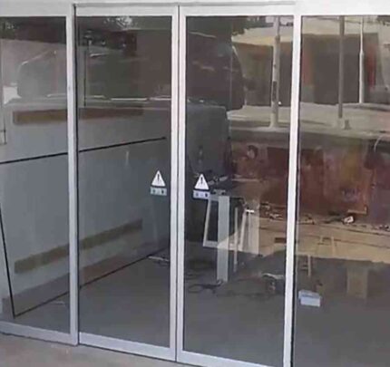 درب شیشه ای اتوماتیک لابل مدل اولوس ۹۰ LABEL EVOLUS