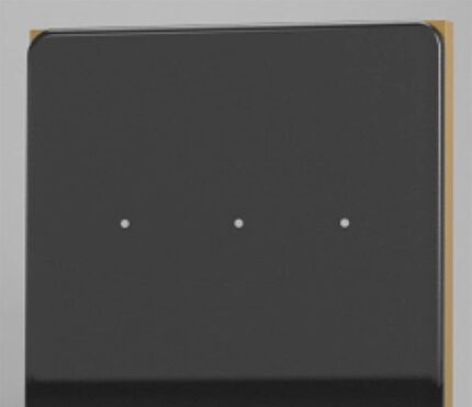 کلید هوشمند سه پل لایف اسمارت طرح مشکی Moonstone