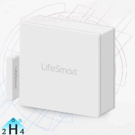 سنسور هوشمند مکعبی درب و پنجره لایف اسمارت مدل LS058WH